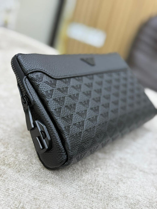 Giorgio Armani Architectural Ace Clutch