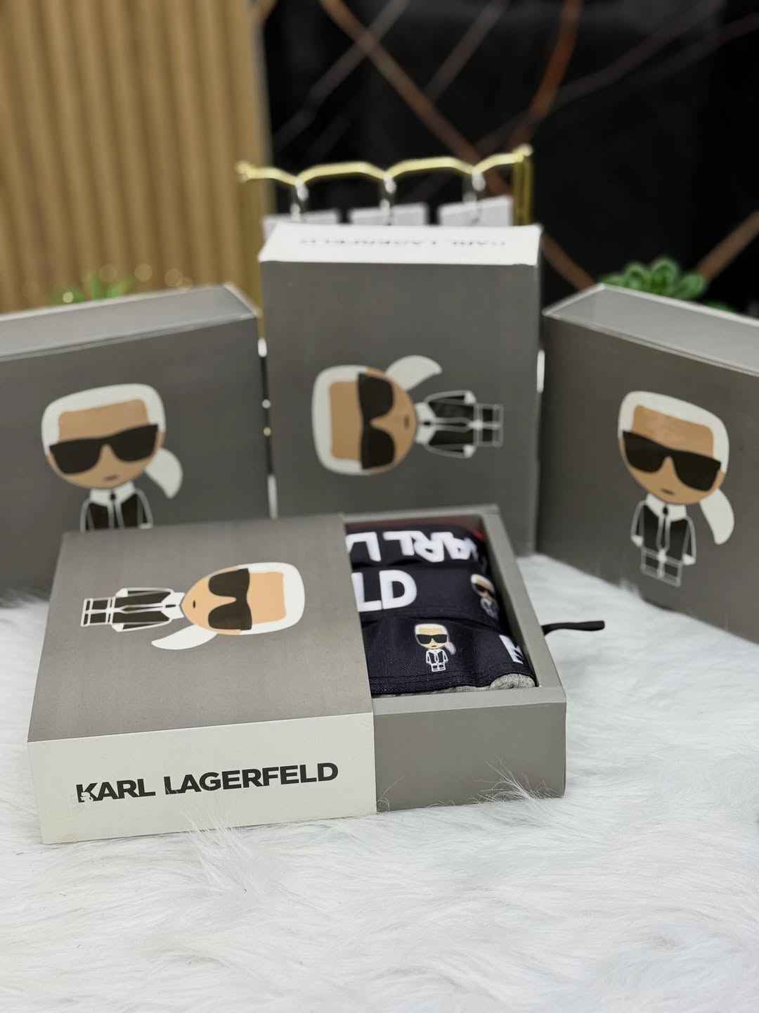 Karl Lagerfeld Modern Edge Trio Men's Boxers