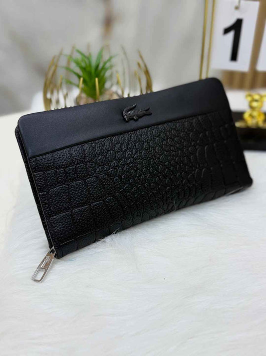 Lacoste executive foldover clutch