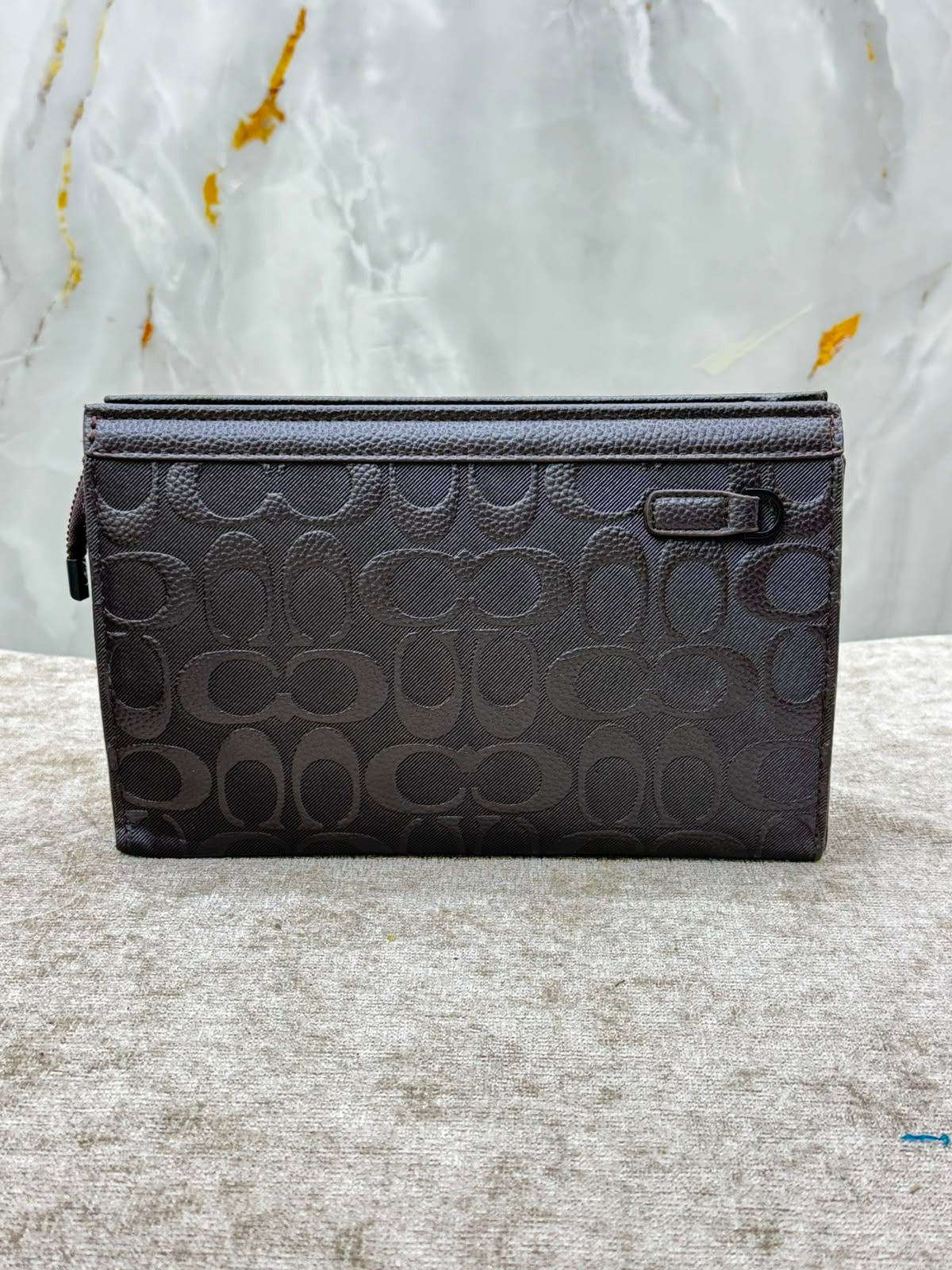 Black and brown leather clutches - MA STORE