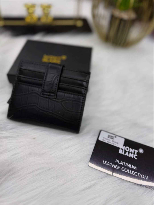 Mont Blanc Cobra Leather Card Holder