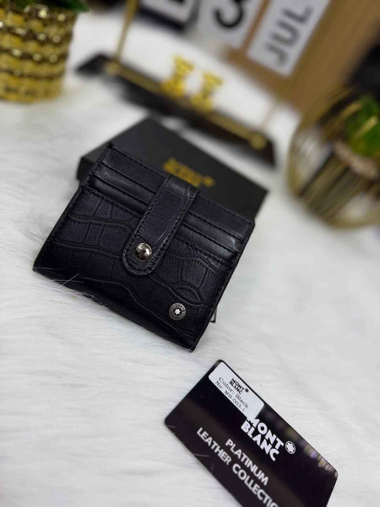 Mont Blanc Cobra Leather Card Holder