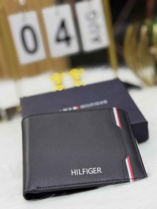 Tommy Hilfiger Embroided Leather Wallet