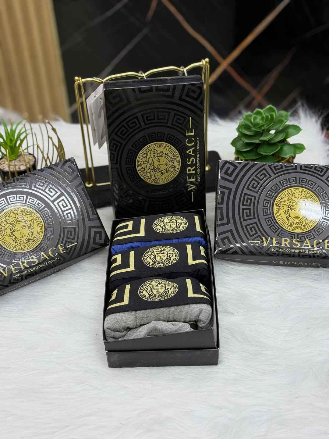 Versace Gold Trim Series Men's Boxers