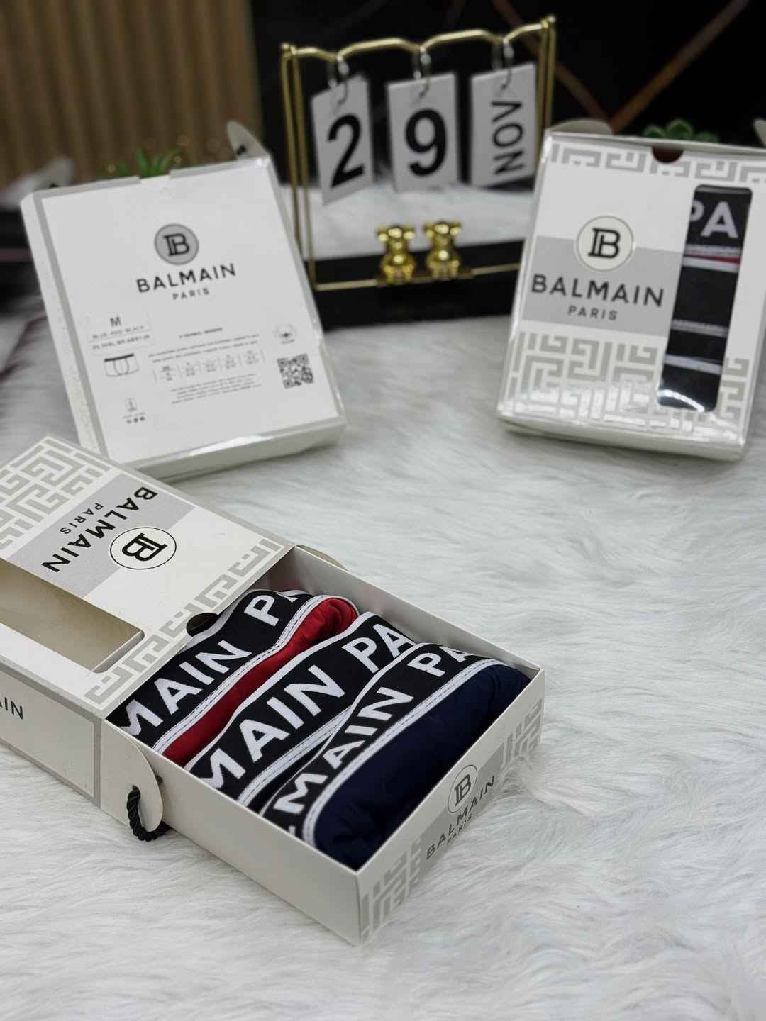 Balmain Paris Essentials Men's Boxers