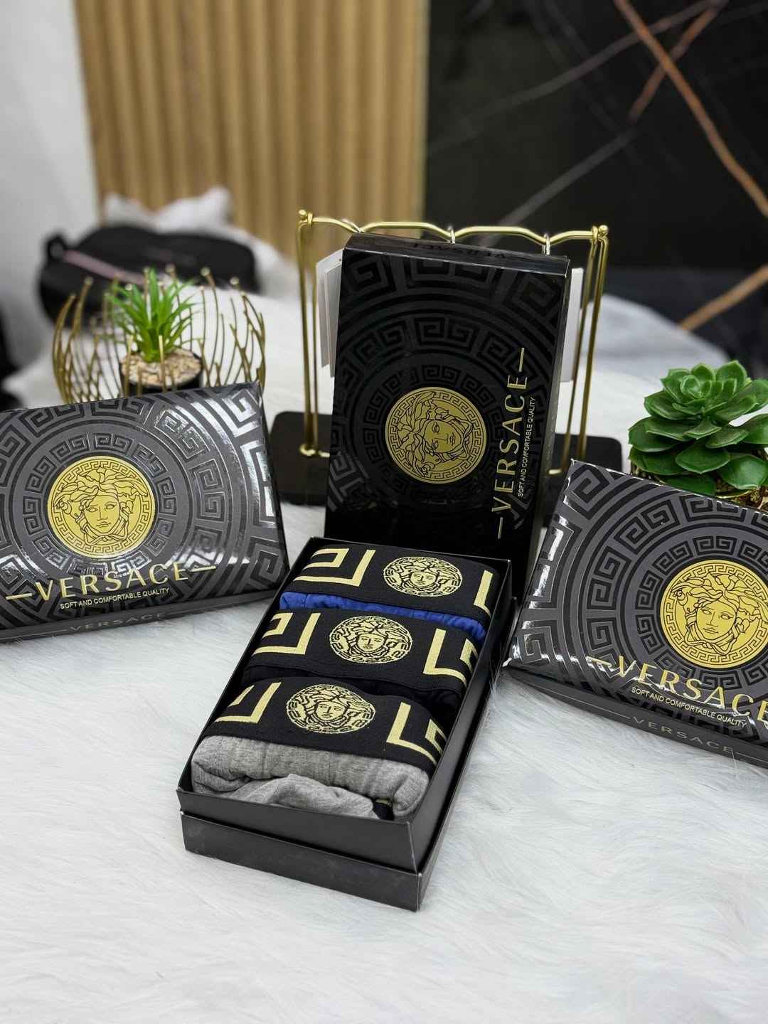 Versace Gold Trim Series Men's Boxers