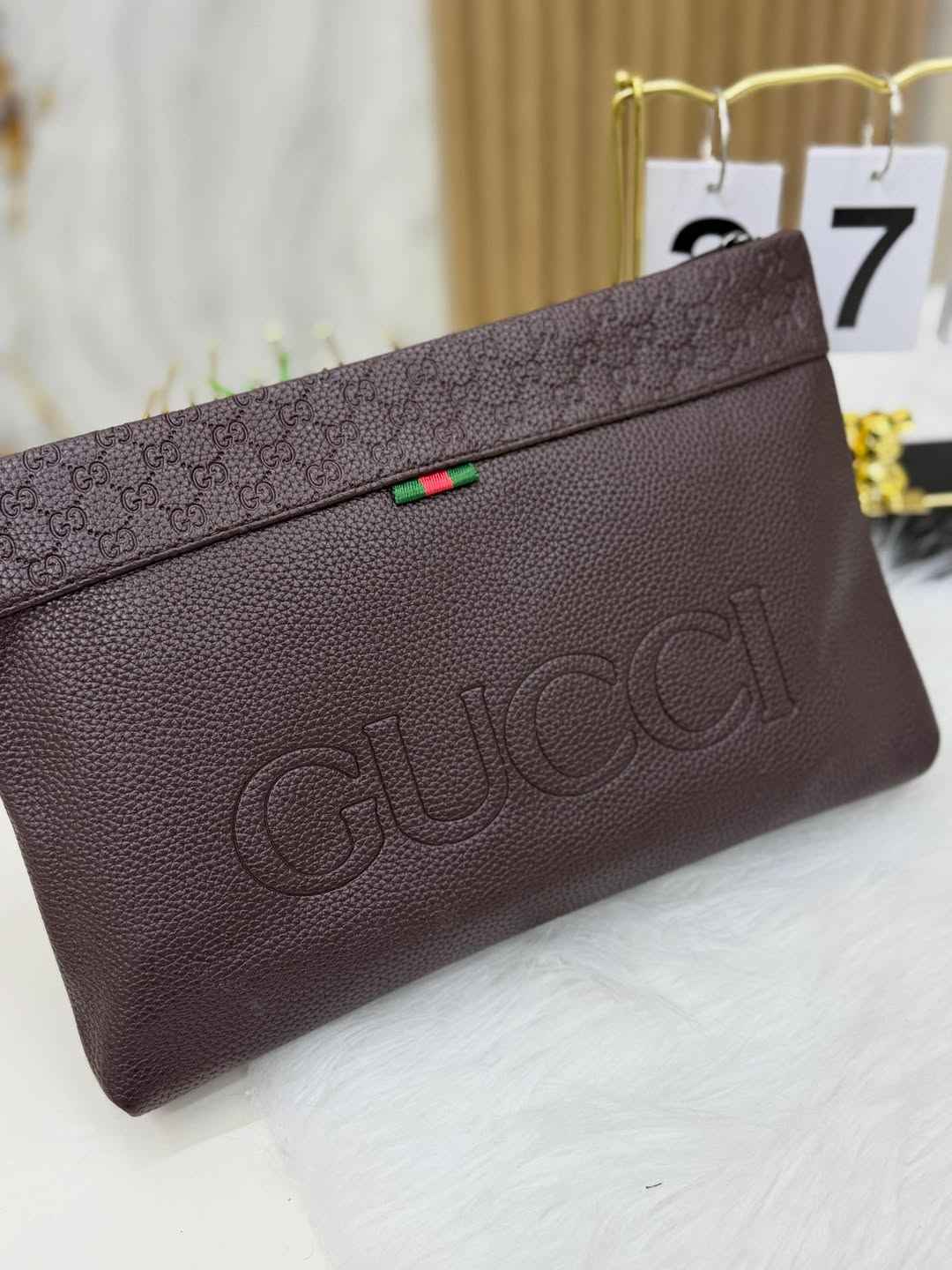 Gucci Web Stripe Clutch