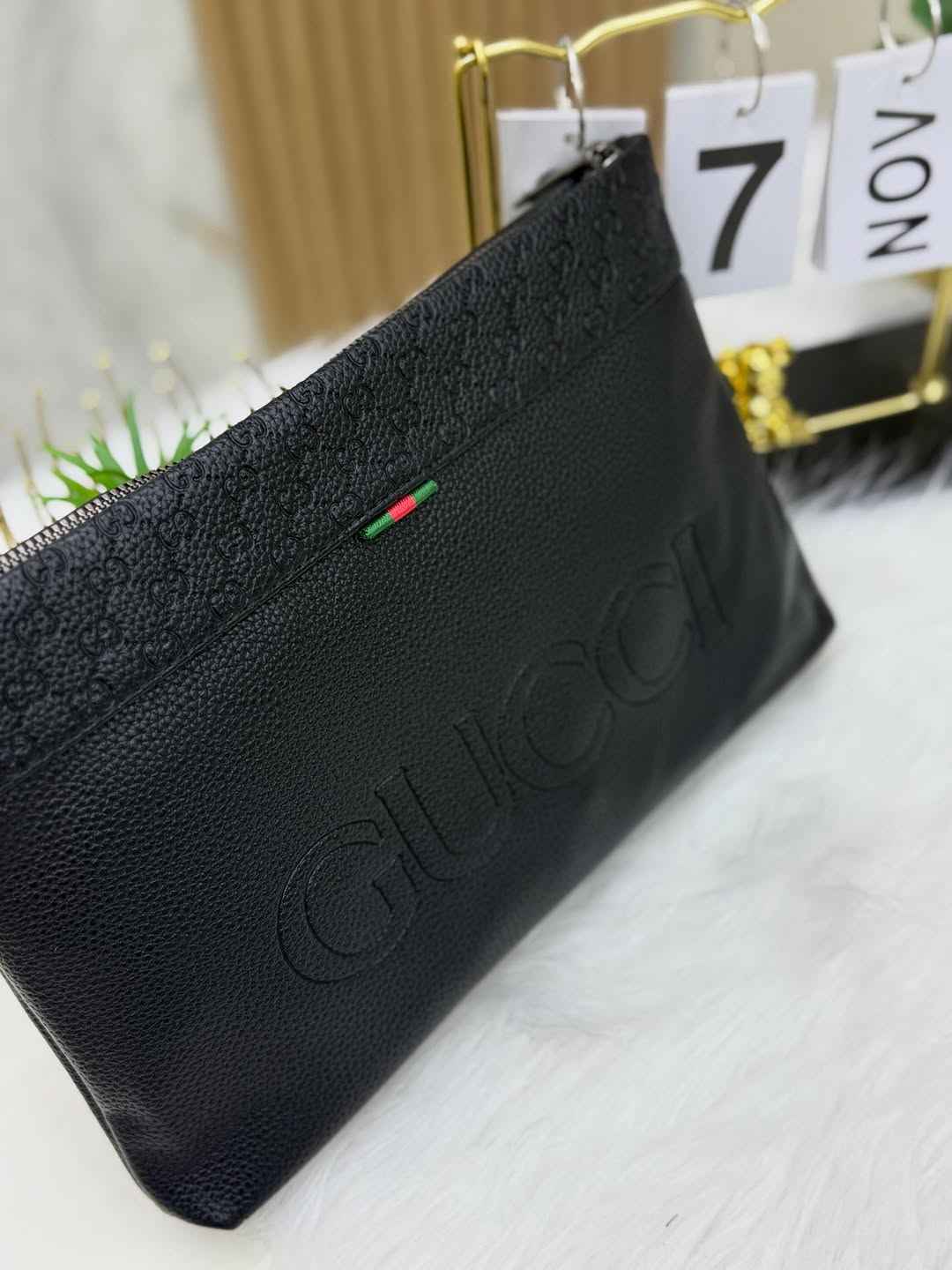 Gucci Web Stripe Clutch
