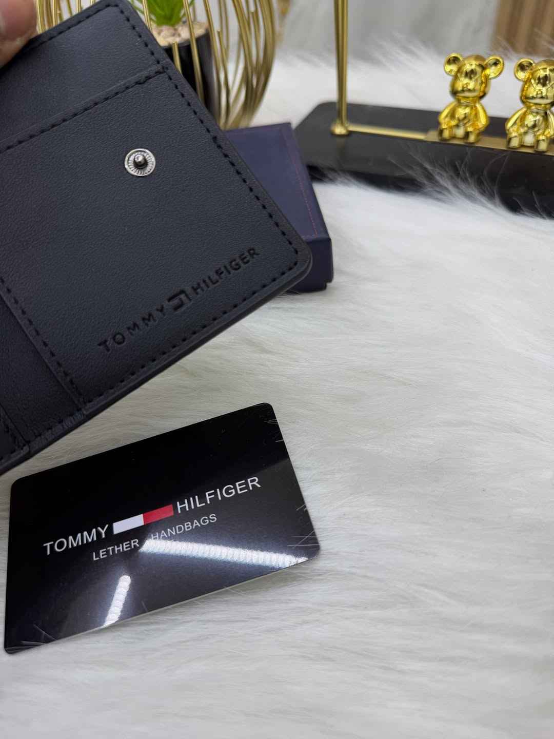 Tommy X Mercedes sleek bi-fold wallet