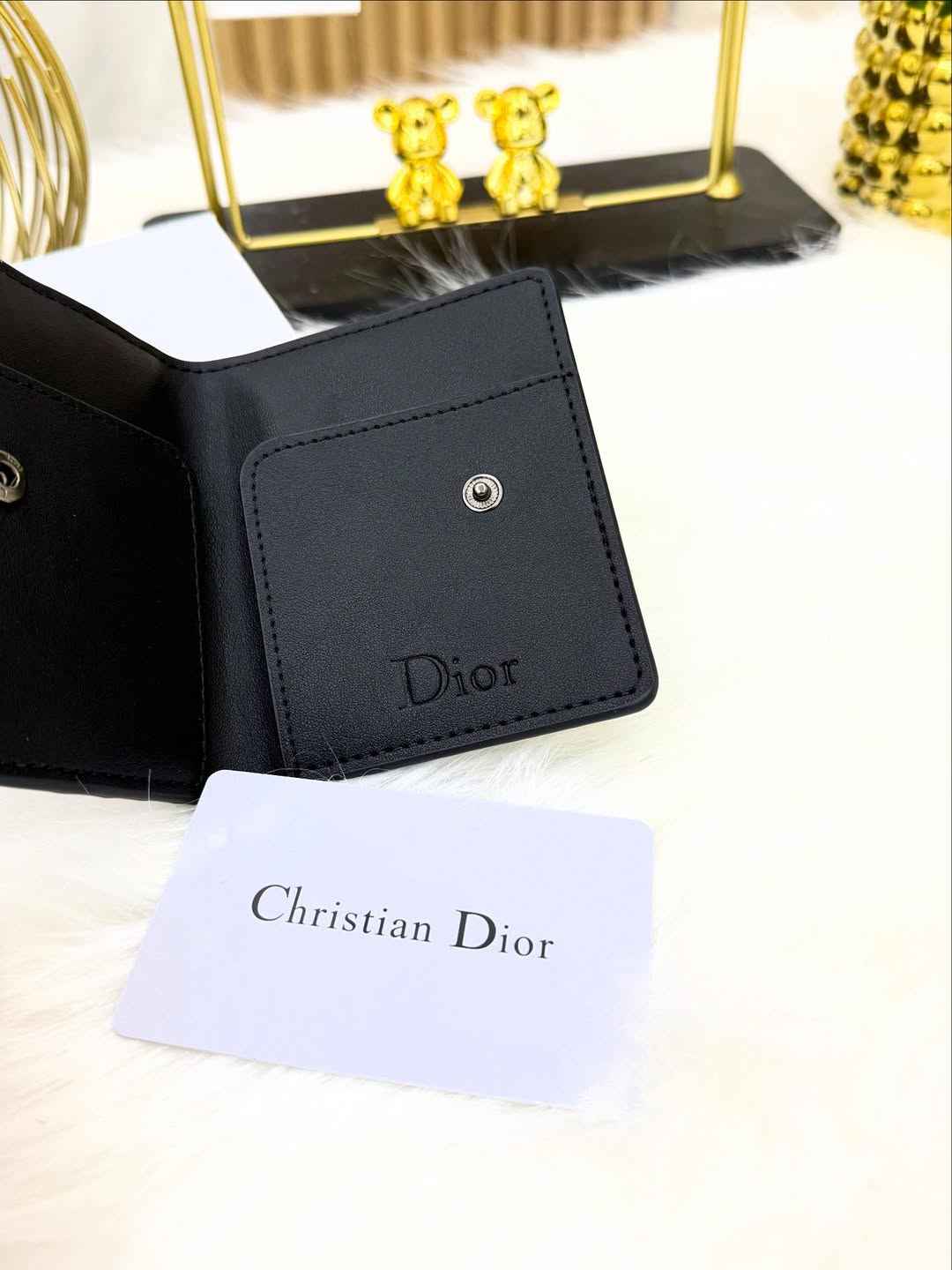 Dior sleek bi-fold wallet