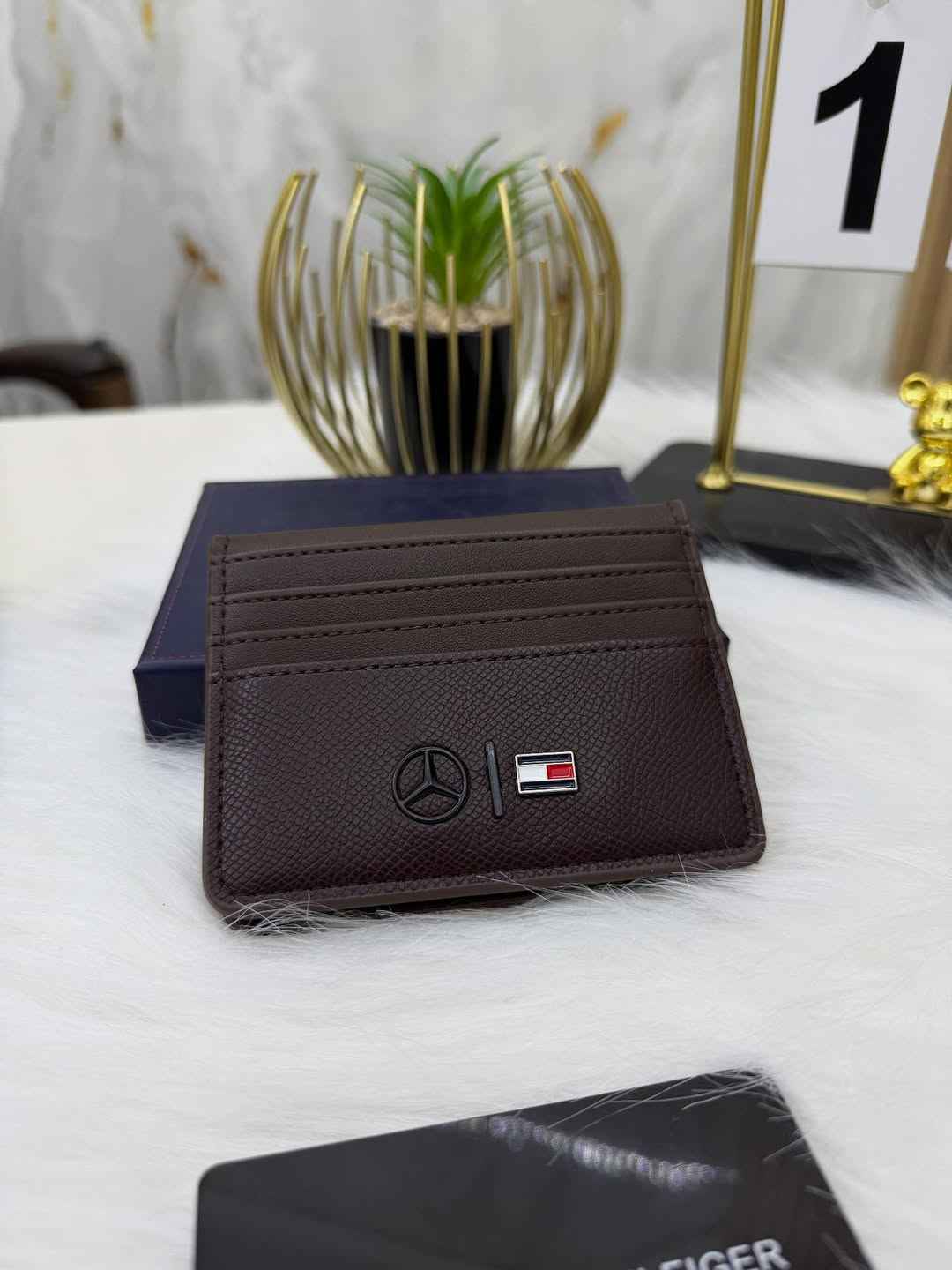 Tommy X Mercedes sleek bi-fold wallet