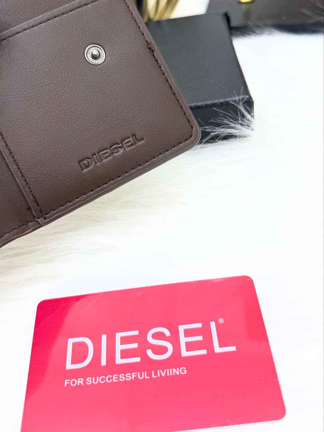 Diesel sleek bi-fold wallet