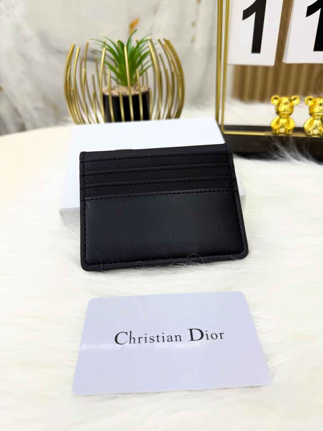 Dior sleek bi-fold wallet
