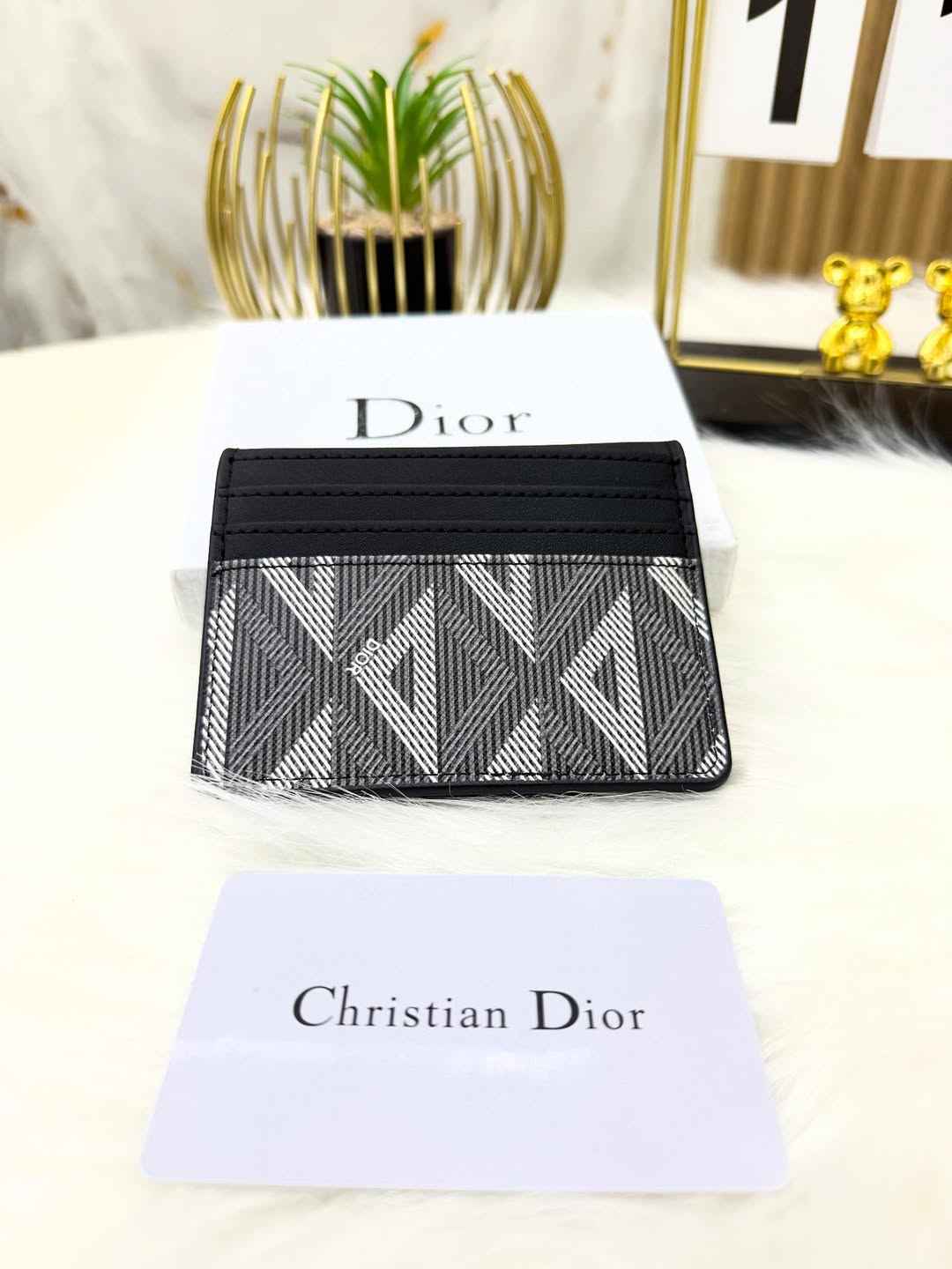 Dior sleek bi-fold wallet
