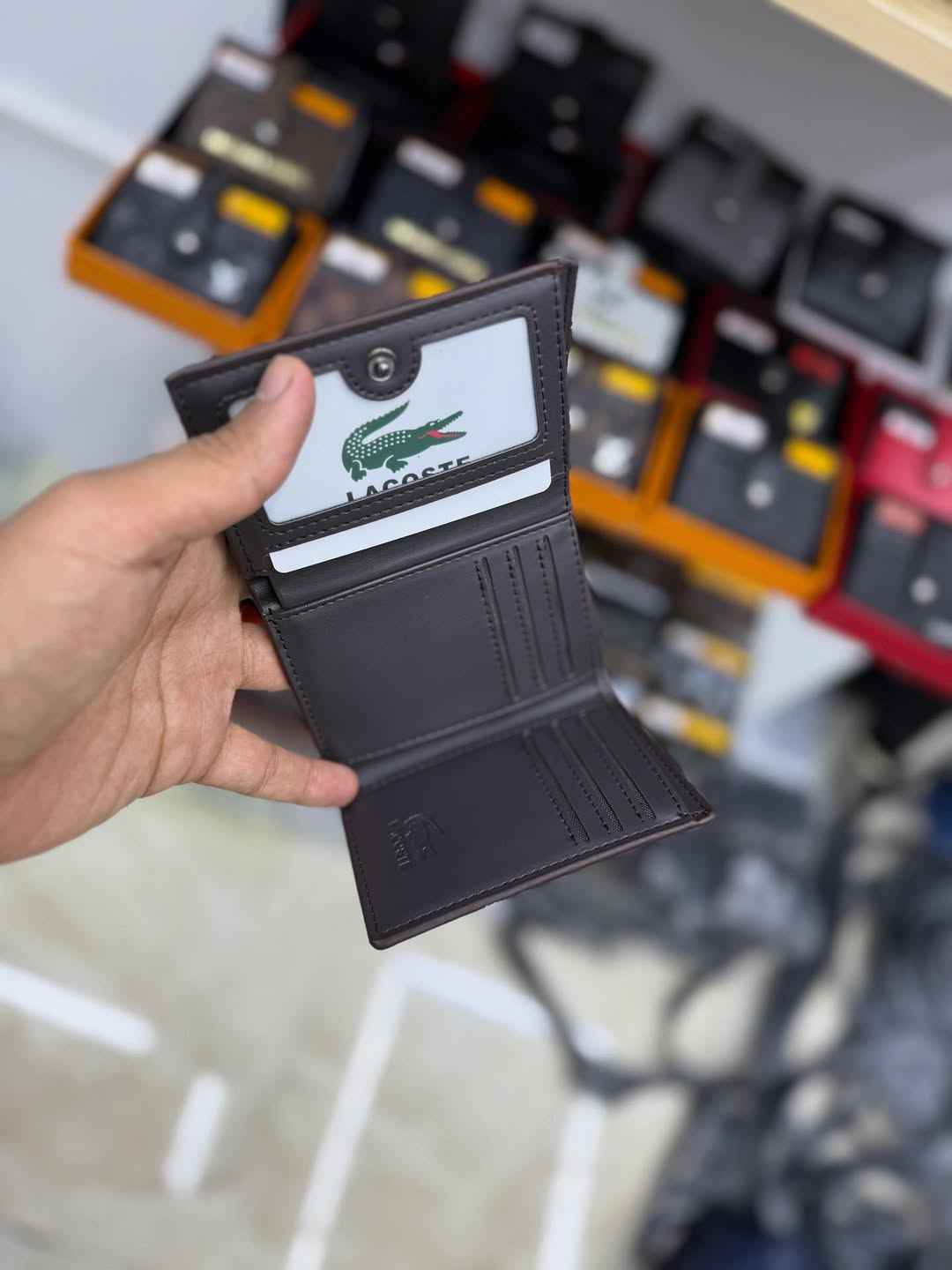 Lacoste  sleek Tri-fold wallet