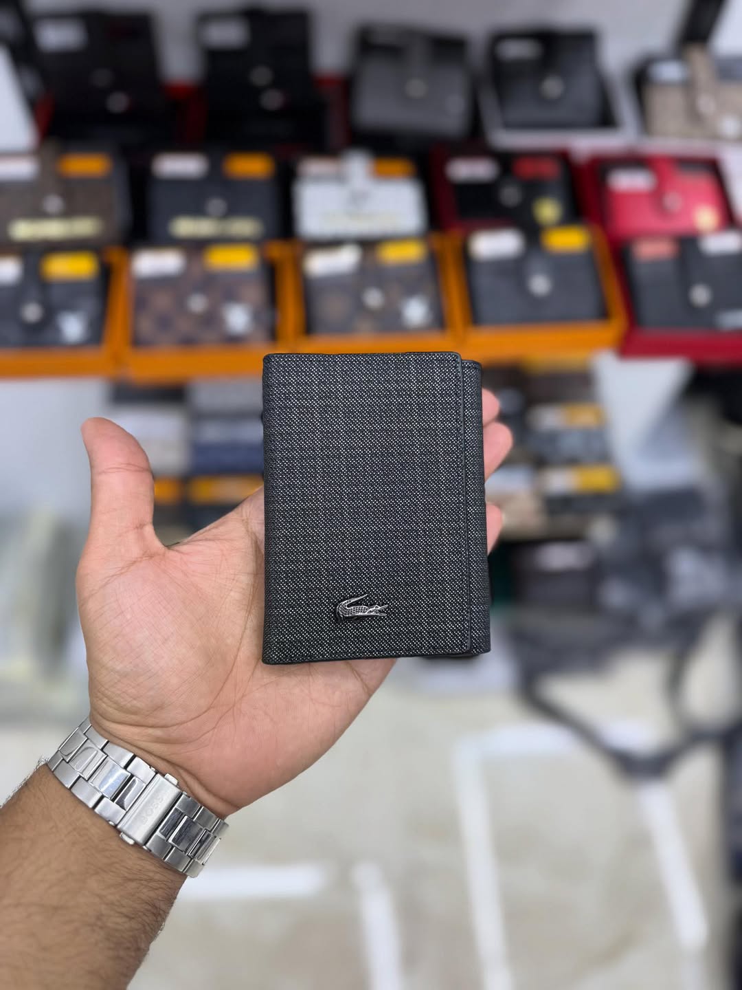 Lacoste  sleek Tri-fold wallet