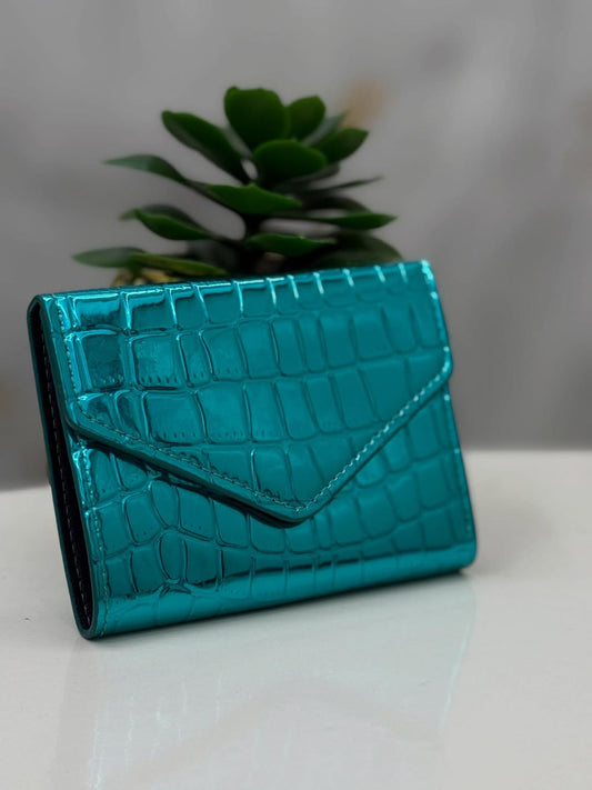 Leather pocket colourful card Holder