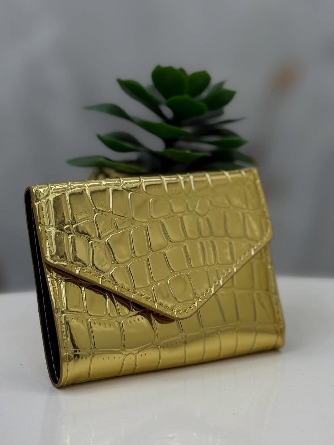 Leather pocket colourful card Holder