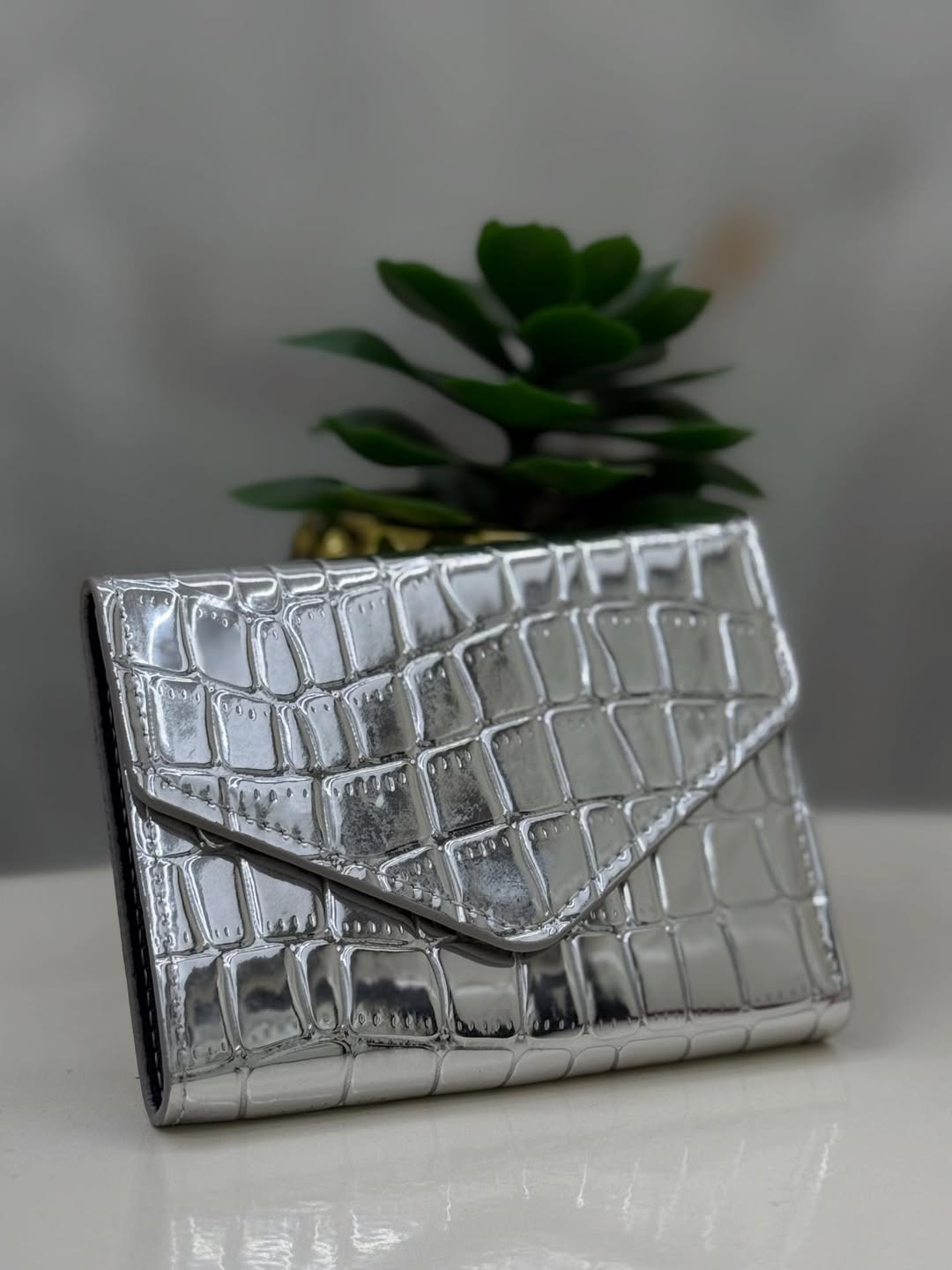 Leather pocket colourful card Holder
