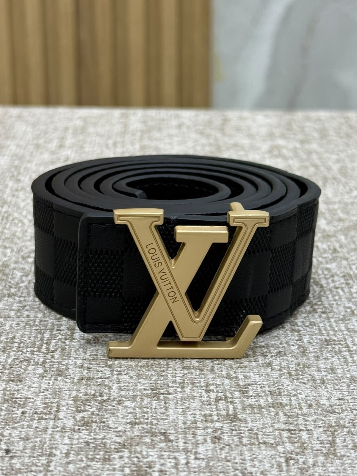 Dark Steel Buckle Belt