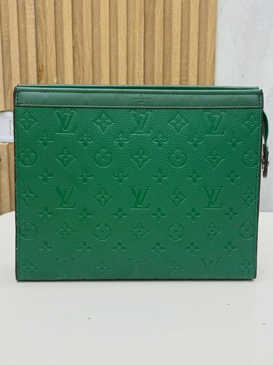 LV Limegreen Clutch