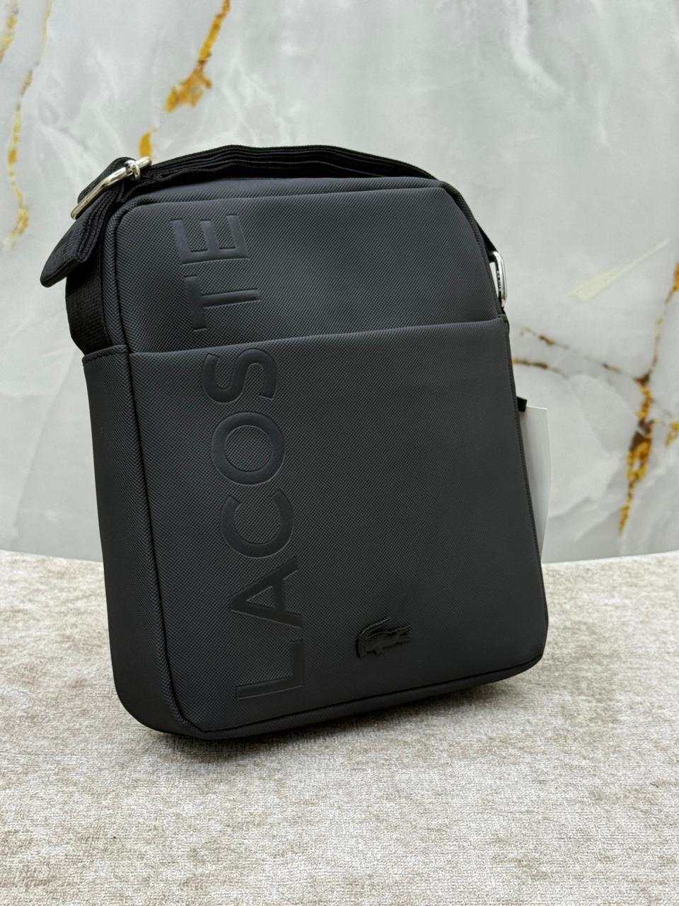 Matte Textured Waterproof Crossover Shoulder Bag