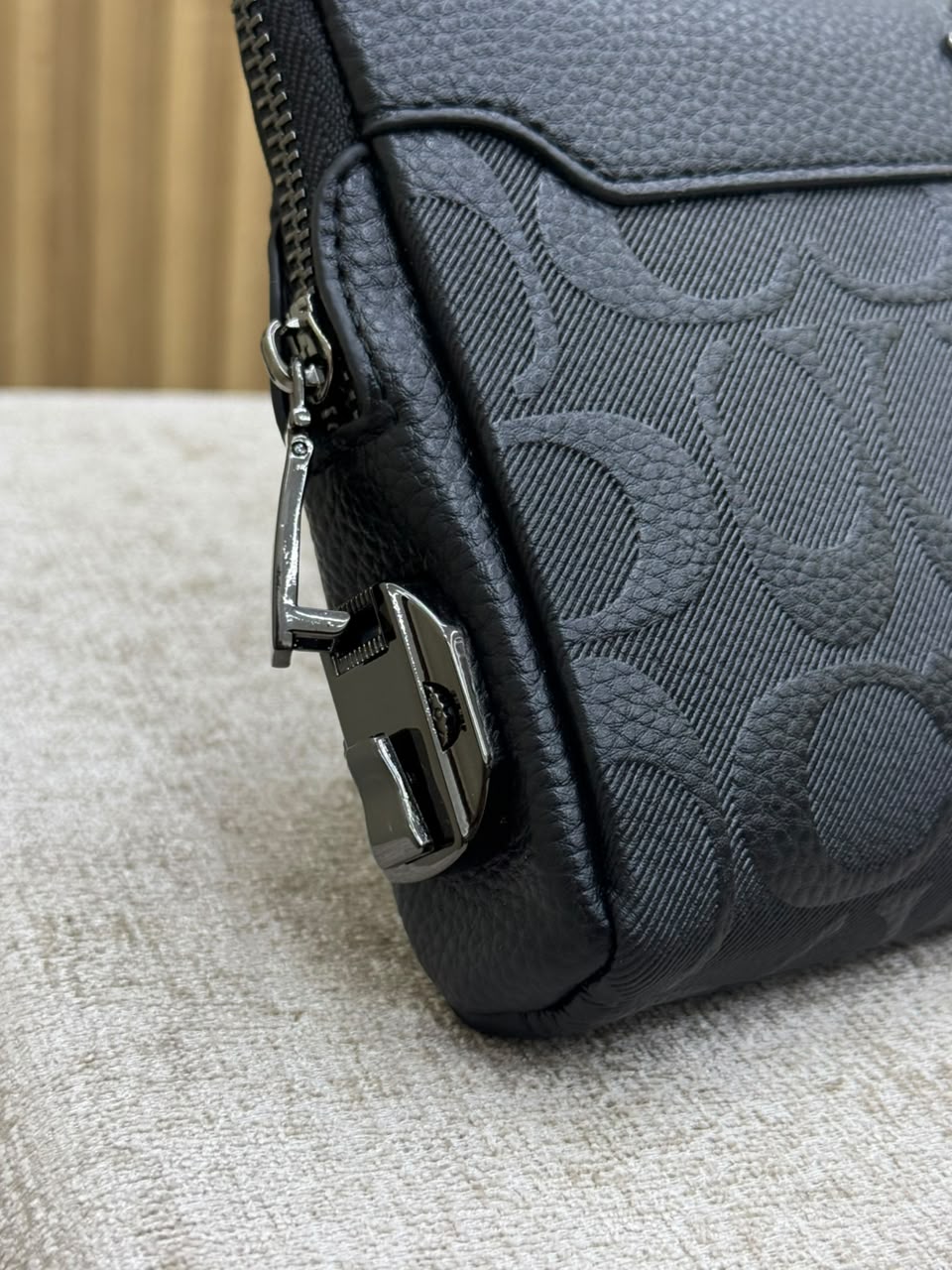 Midnight Signature Clutch Bag