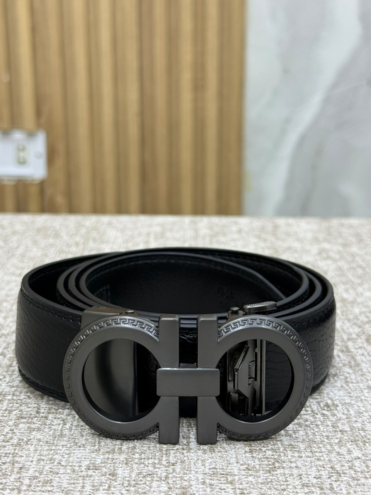 Coal Canvas Belt