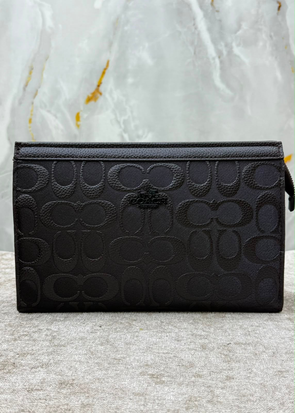 Black and brown leather clutches - MA STORE