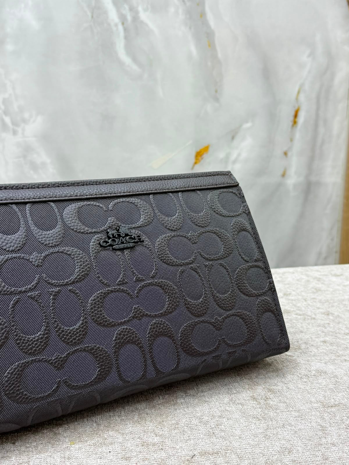Black and brown leather clutches - MA STORE