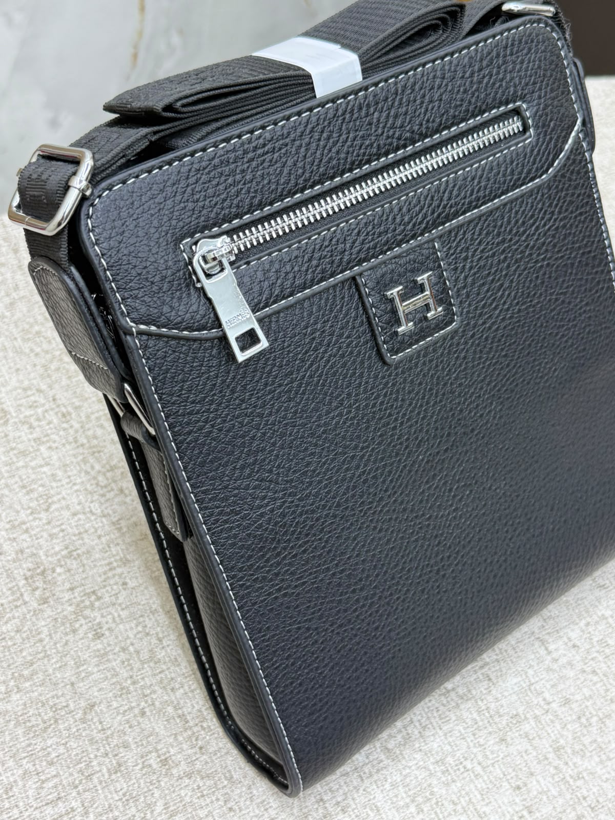 Elegant Structured Top-Handle Bag