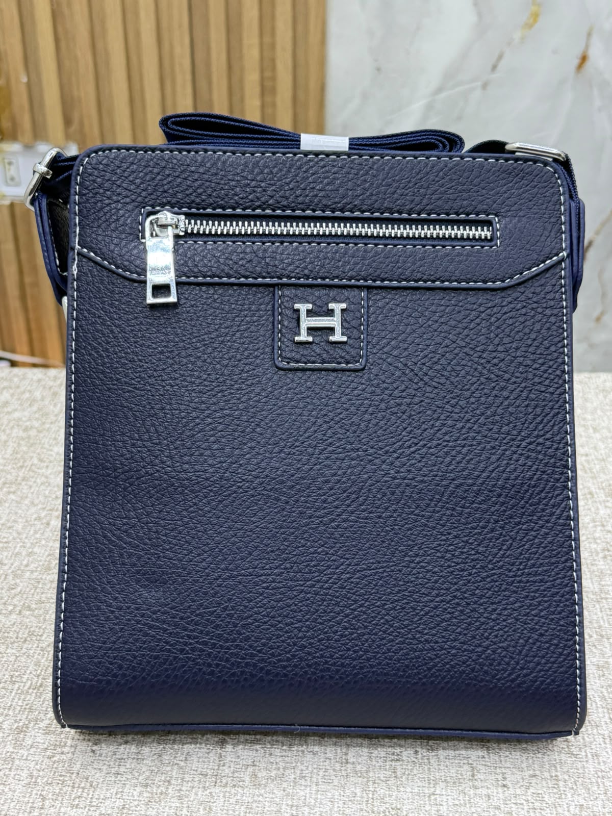 Elegant Structured Top-Handle Bag