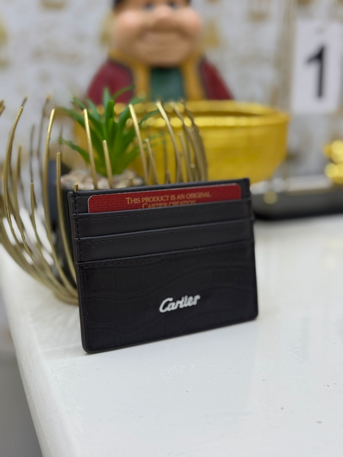 Obsidienne Slim Card Holder