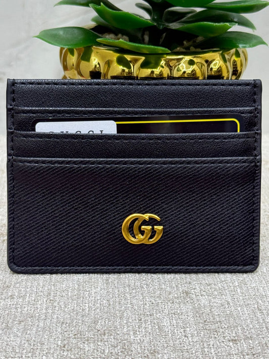 Gucci Gold spec Card Holder