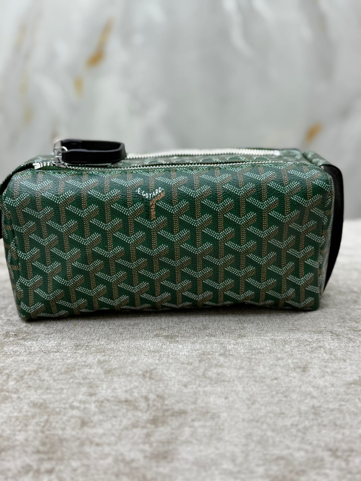 Pattern Zip Clutch Bag