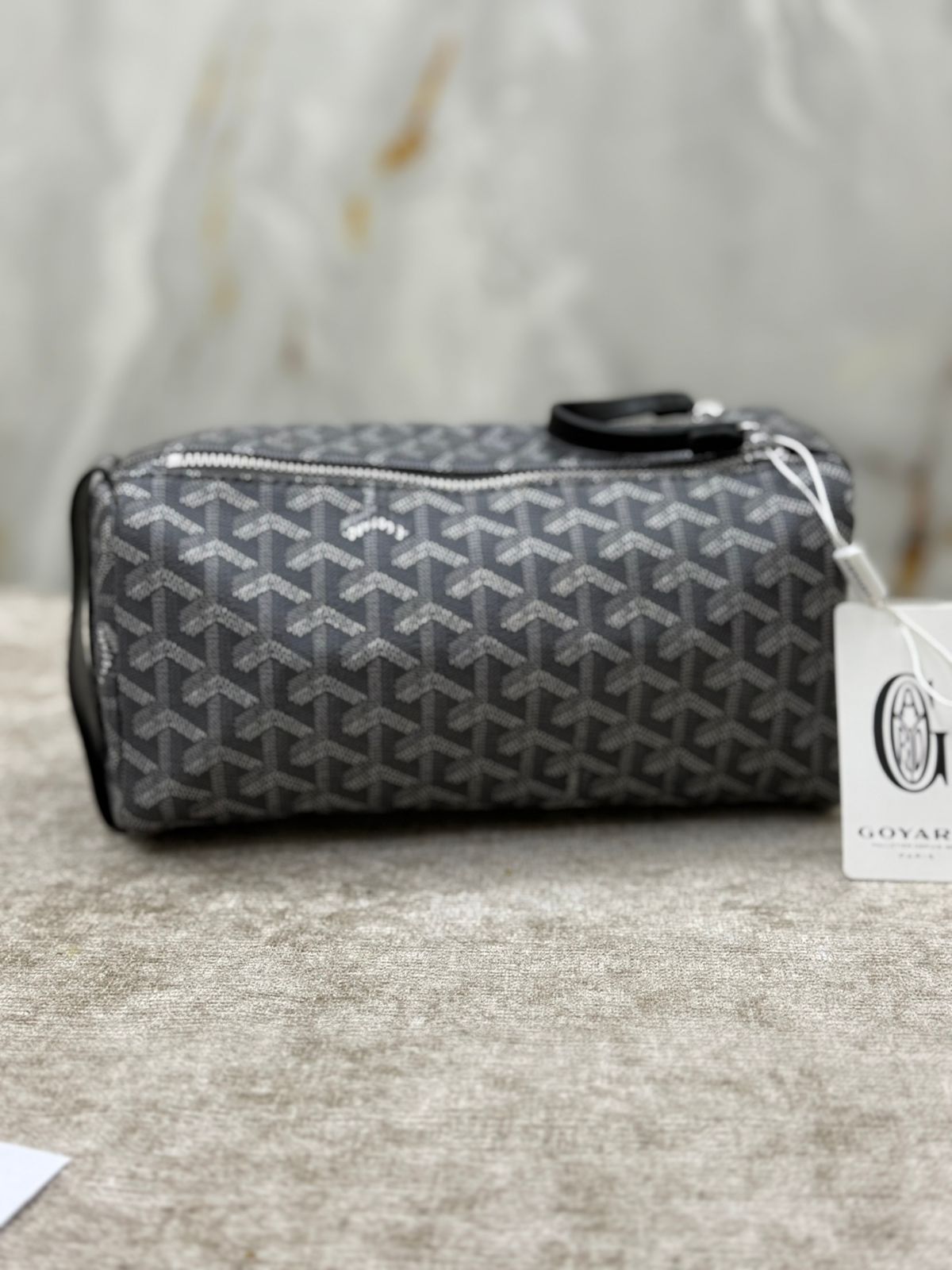 Pattern Zip Clutch Bag