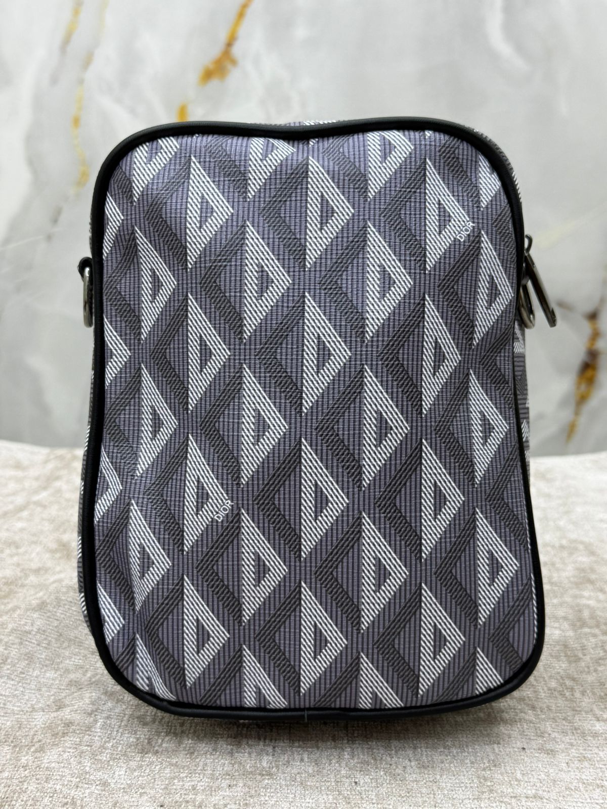 Geometric Pattern Mini Crossbody Bag