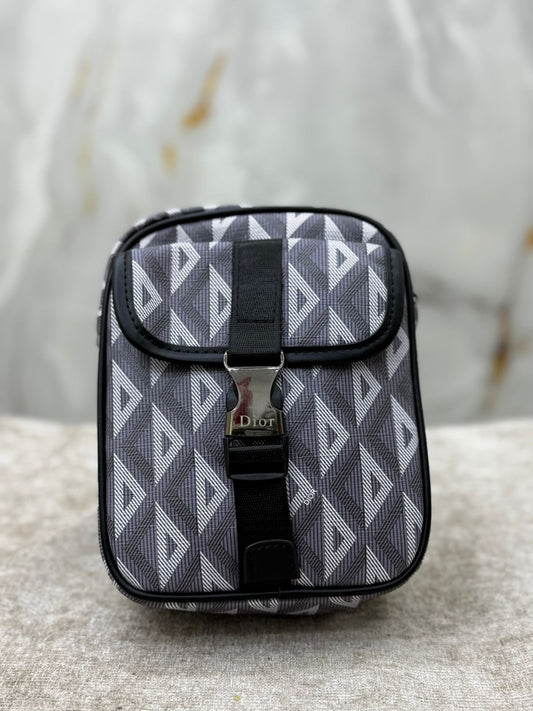 Dior Geometric Pattern Mini Crossbody Bag