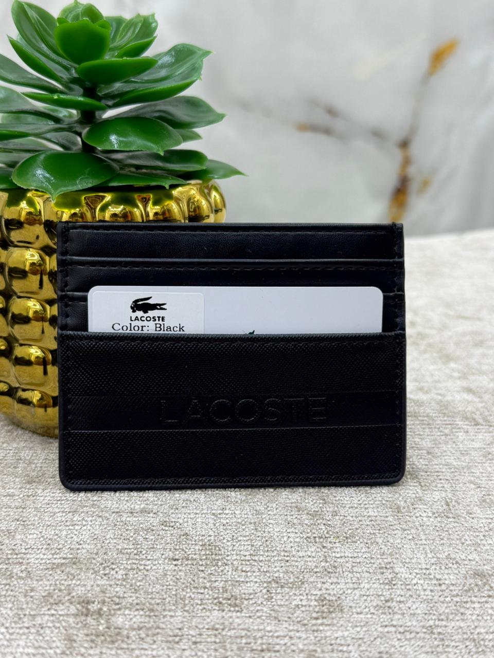 Chic Leather Card Holder Wallet