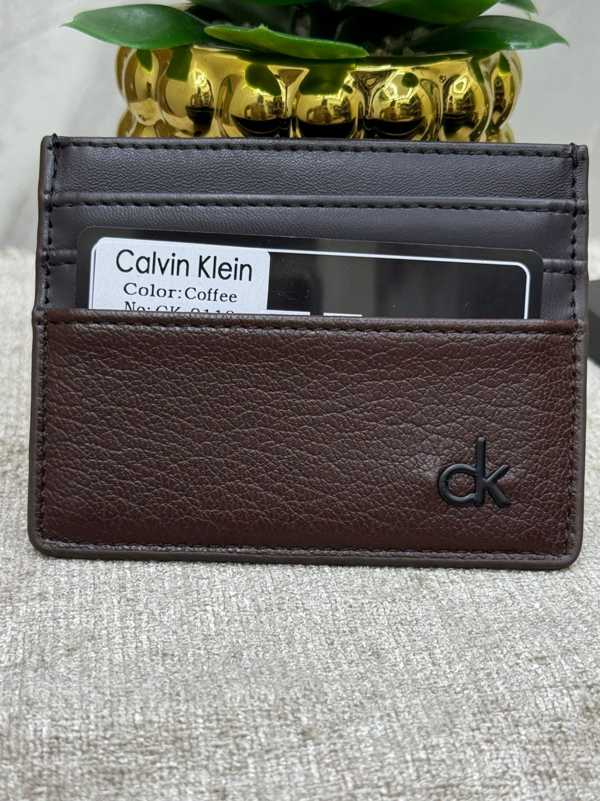 Calvin klein Emblem Card Holder