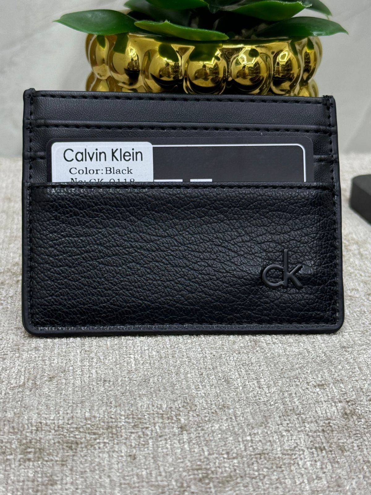 Calvin klein Emblem Card Holder