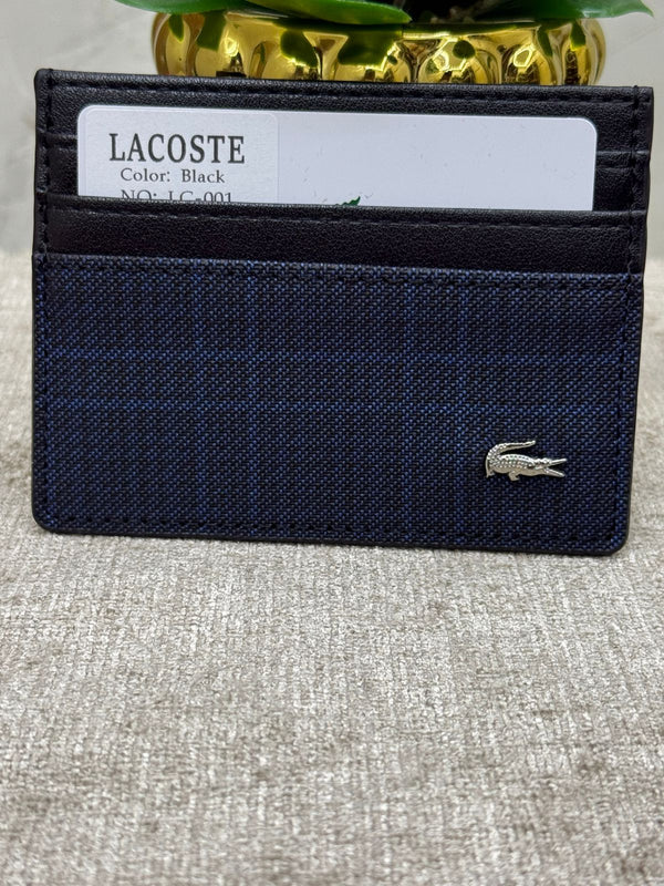 Lacoste grain Card Holder
